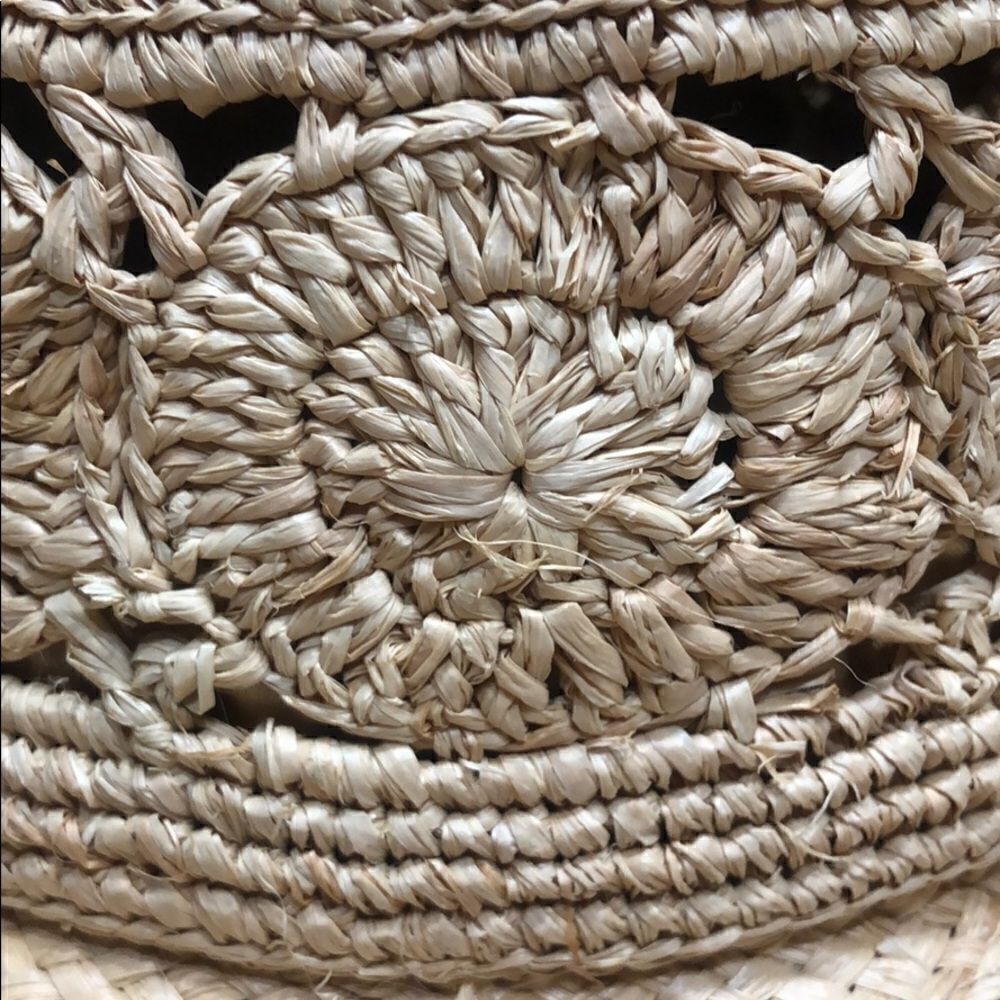 New Zuma Hat Fancy Weave Raffia Hat - Picture 8 of 8